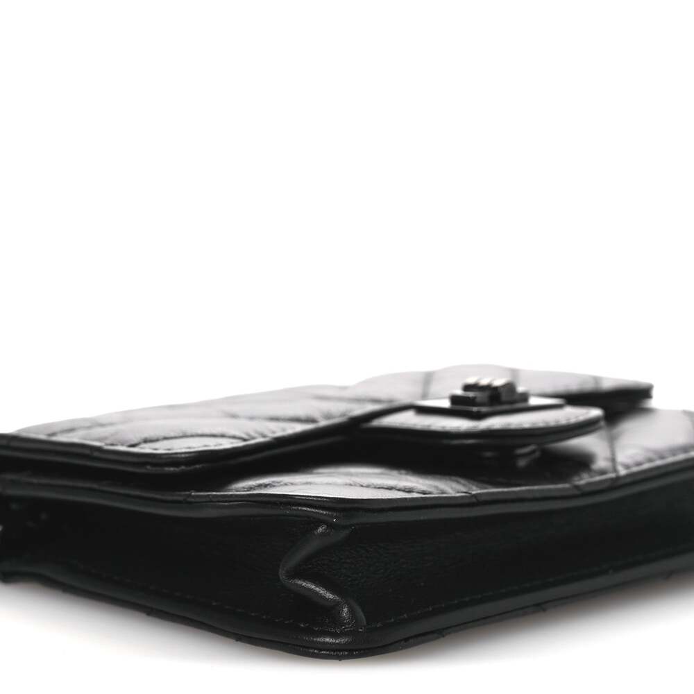 Chanel Aged Calfskin Chevron Quilted #253518C19B - Picture 10 of 13